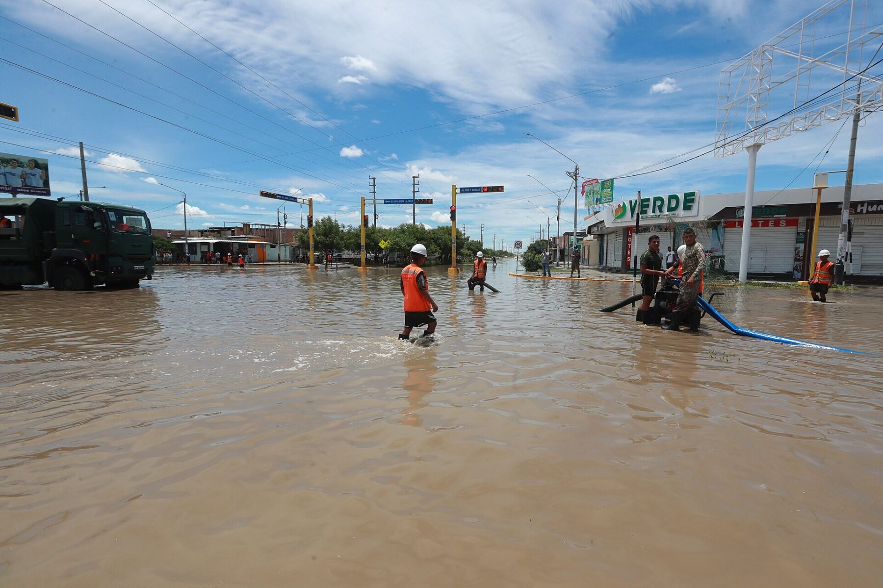 Peru El Ni\u00f1o emergency floods Tumbes