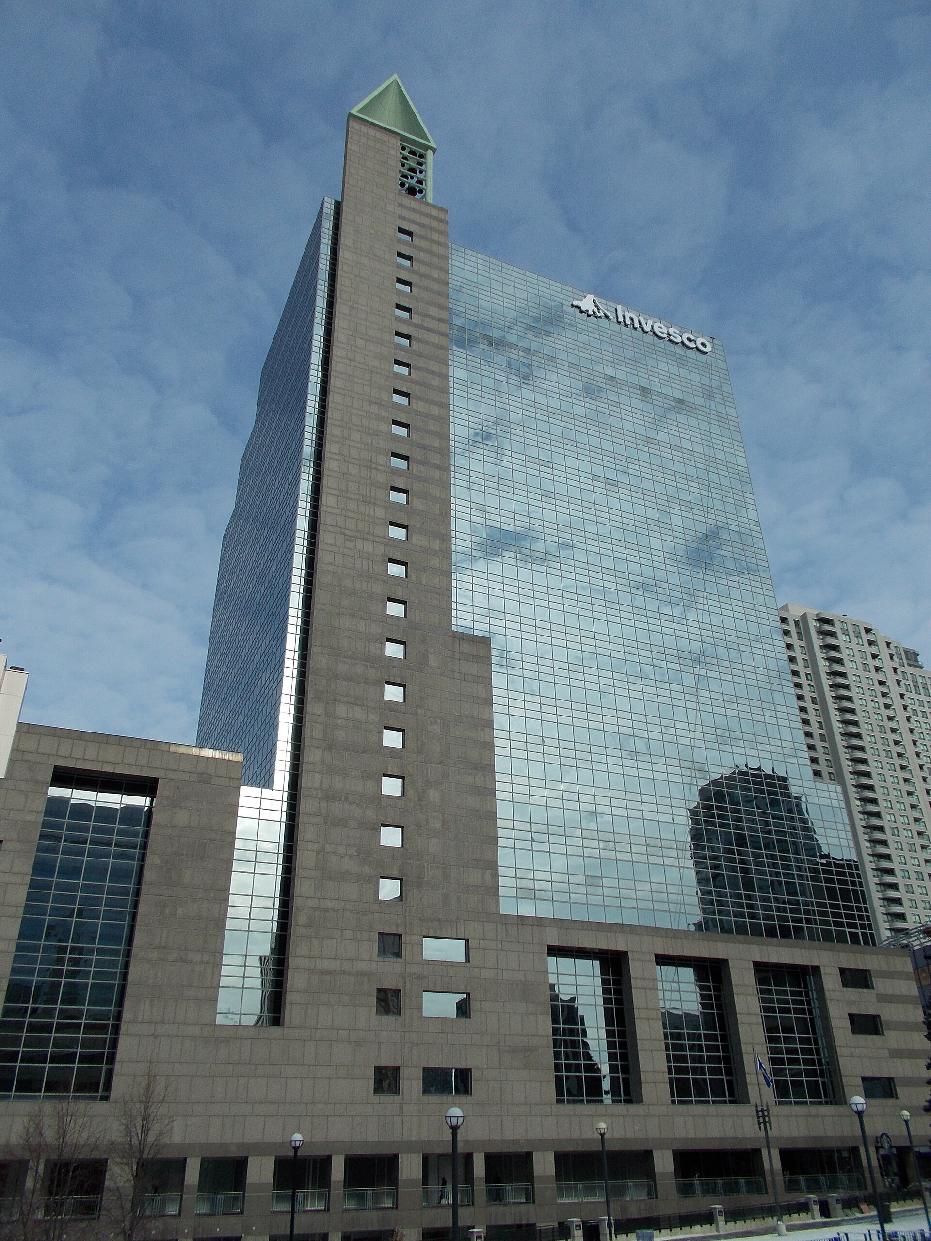 An Invesco office building in North York, Toronto, Canada