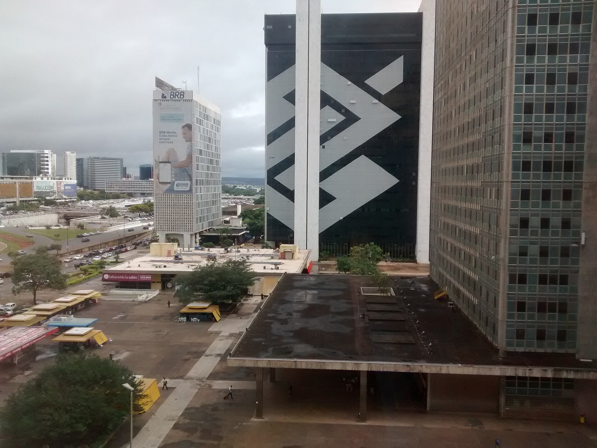 A Banco do Brasil office building in Brasilia, Brazil