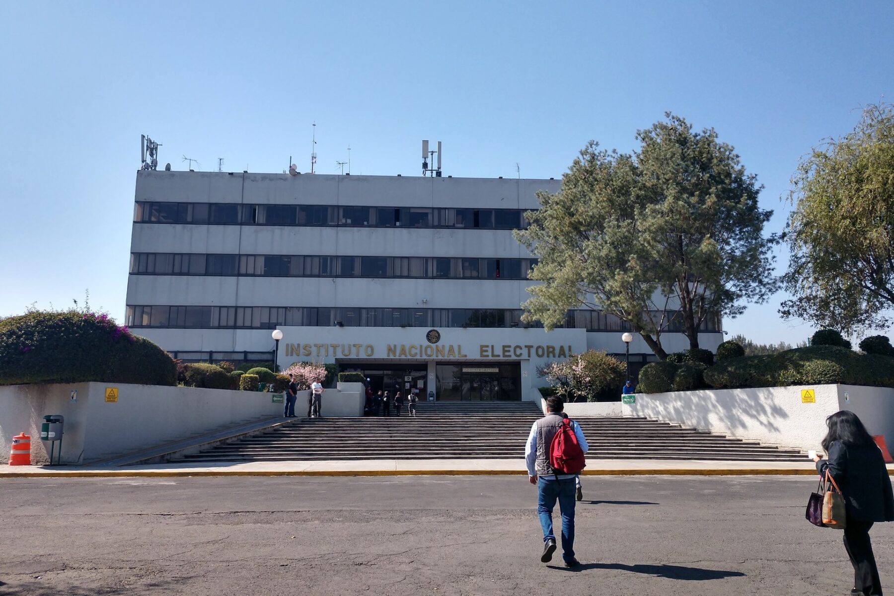Headquarters of Mexico's National Electoral Institute (INE)
