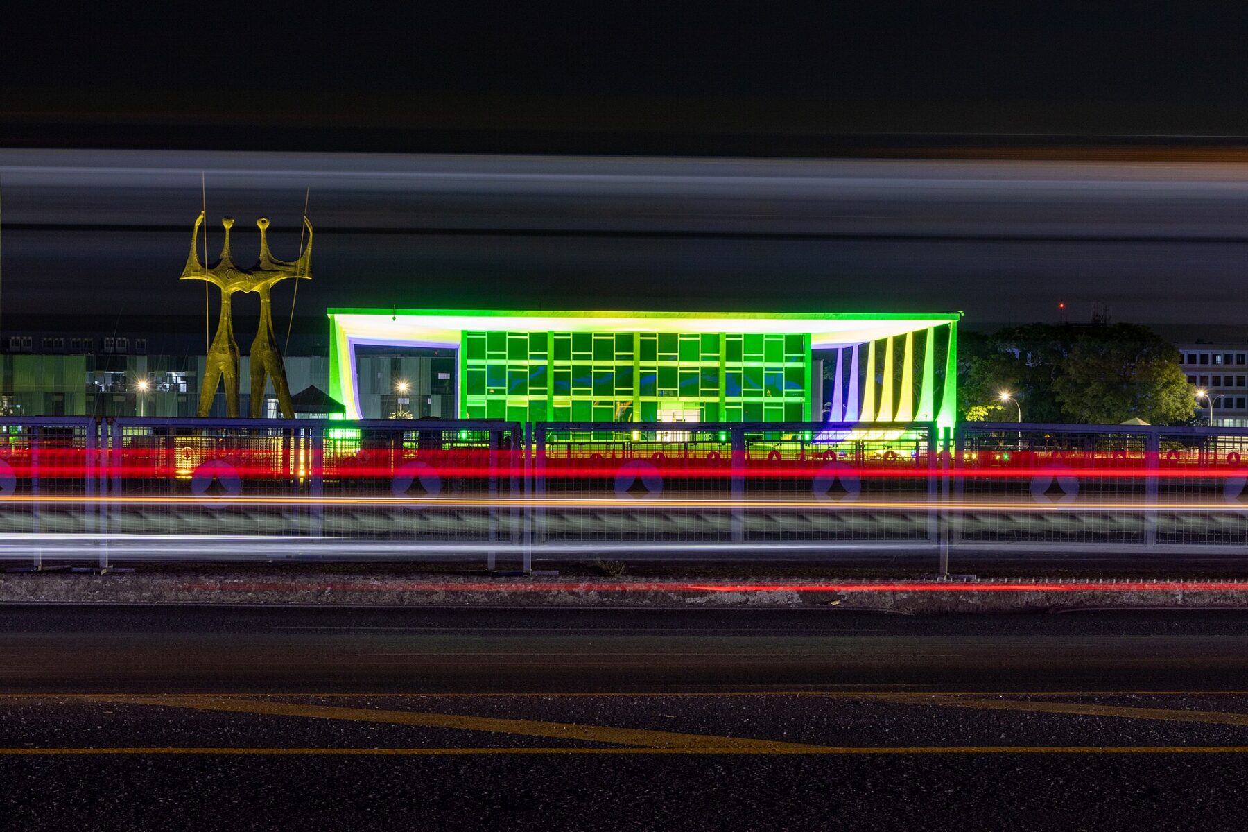 The Supreme Federal Court building in Brasília, where the dispute between justices is playing out