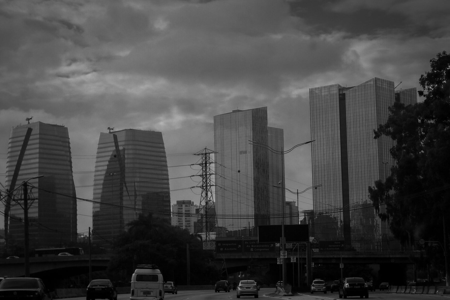 São Paulo's business district, where most of Friday's corporate filings originated