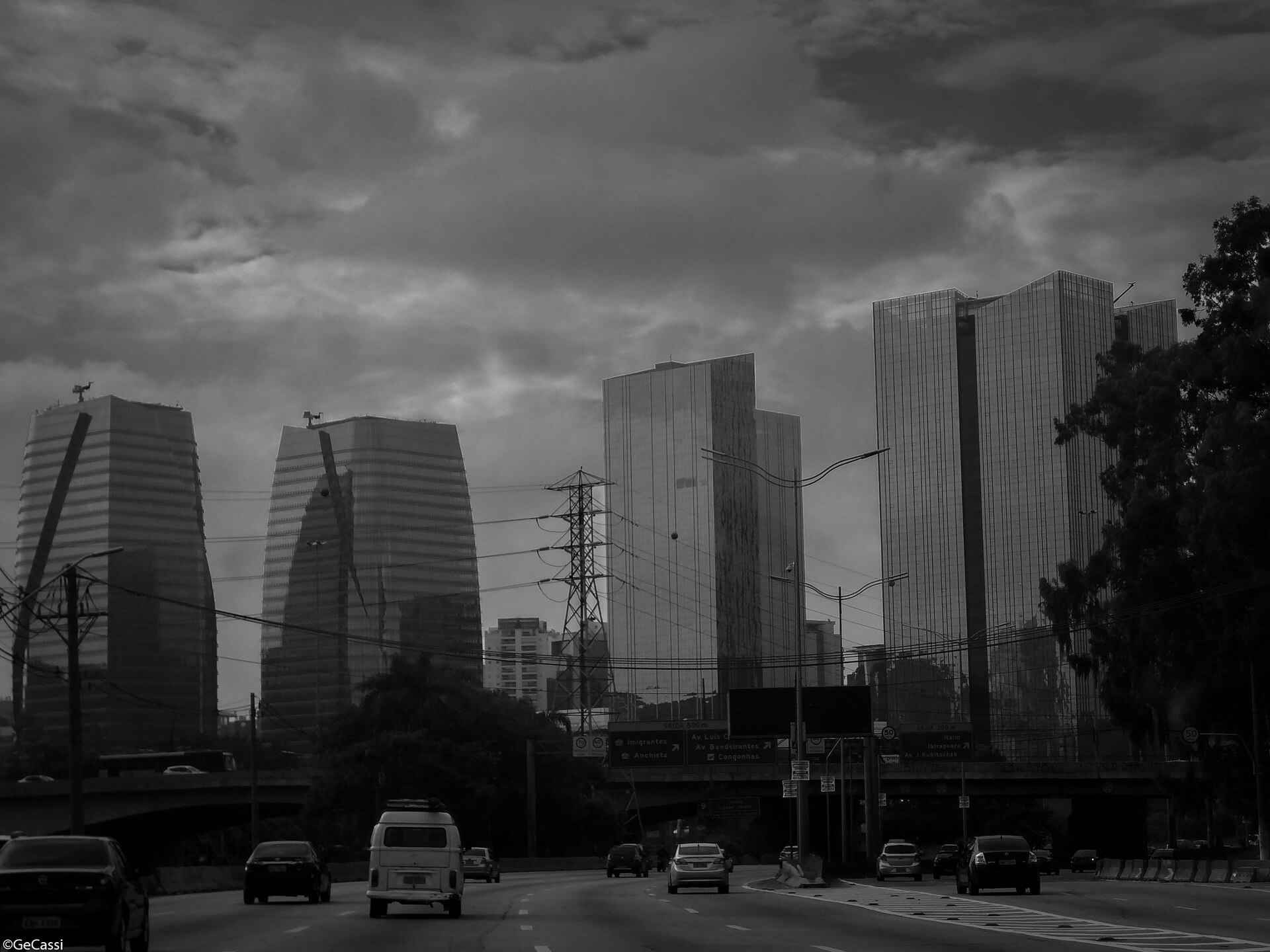São Paulo's business district, where most of Friday's corporate filings originated