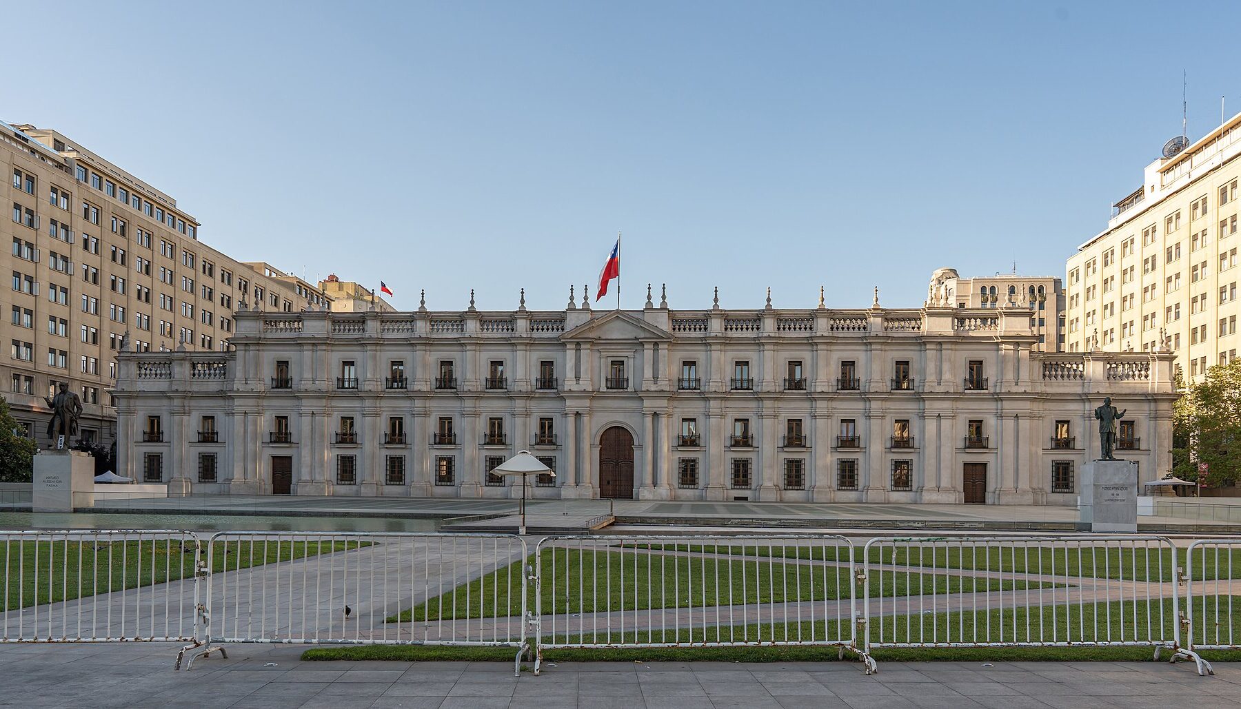 La Moneda palace in Santiago, the seat of Chile's presidency