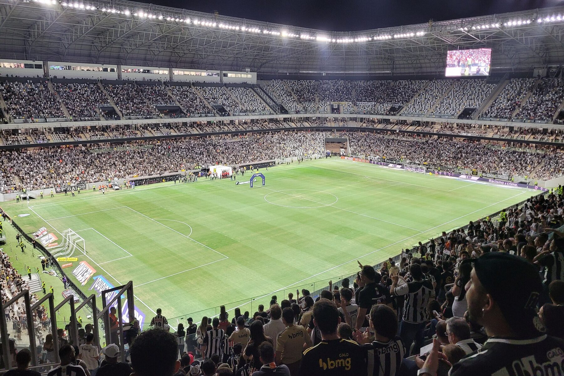 The Arena MRV in Belo Horizonte, where Atlético-MG host Chapecoense on Saturday afternoon
