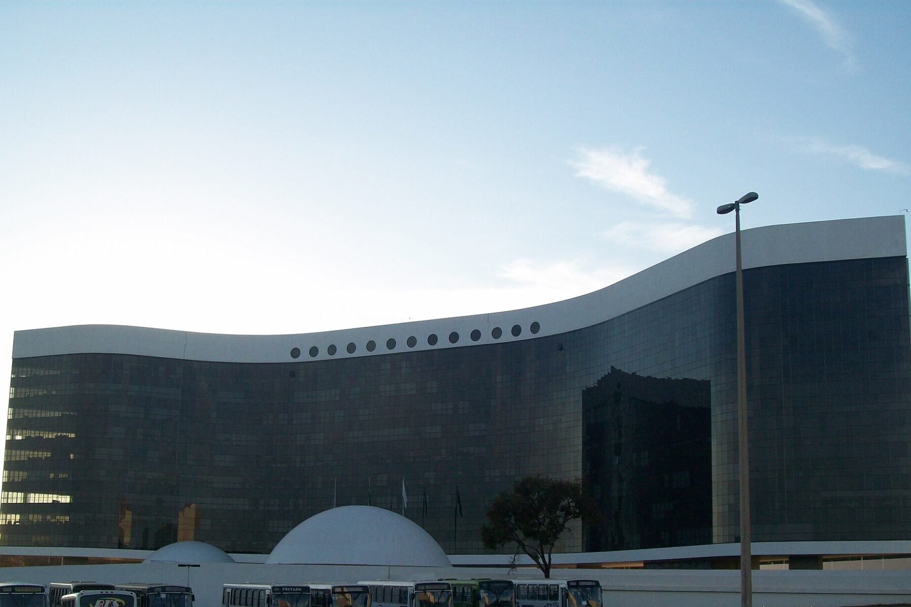 The headquarters of Brazil's Superior Electoral Court in Brasilia