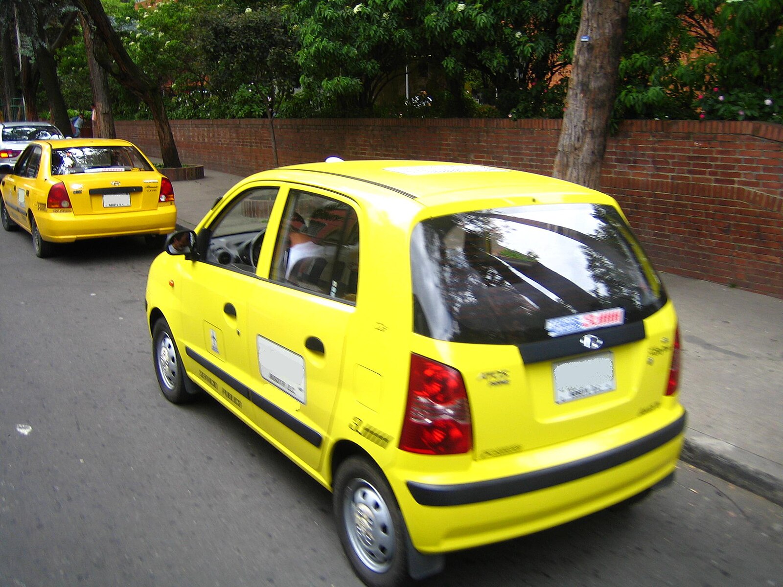 Yellow taxis in Bogotá, a key point for safety in Colombia