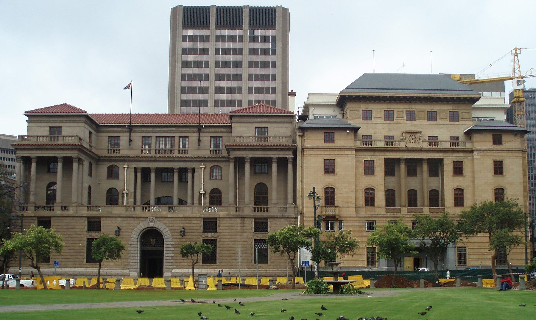The old Reserve Bank building in Pretoria, South Africa