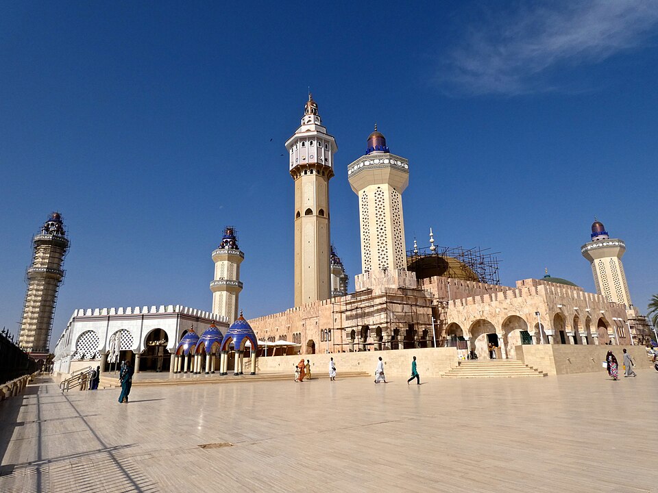 Senegal explained 2026 — the Great Mosque of Touba, centre of the Mouride brotherhood