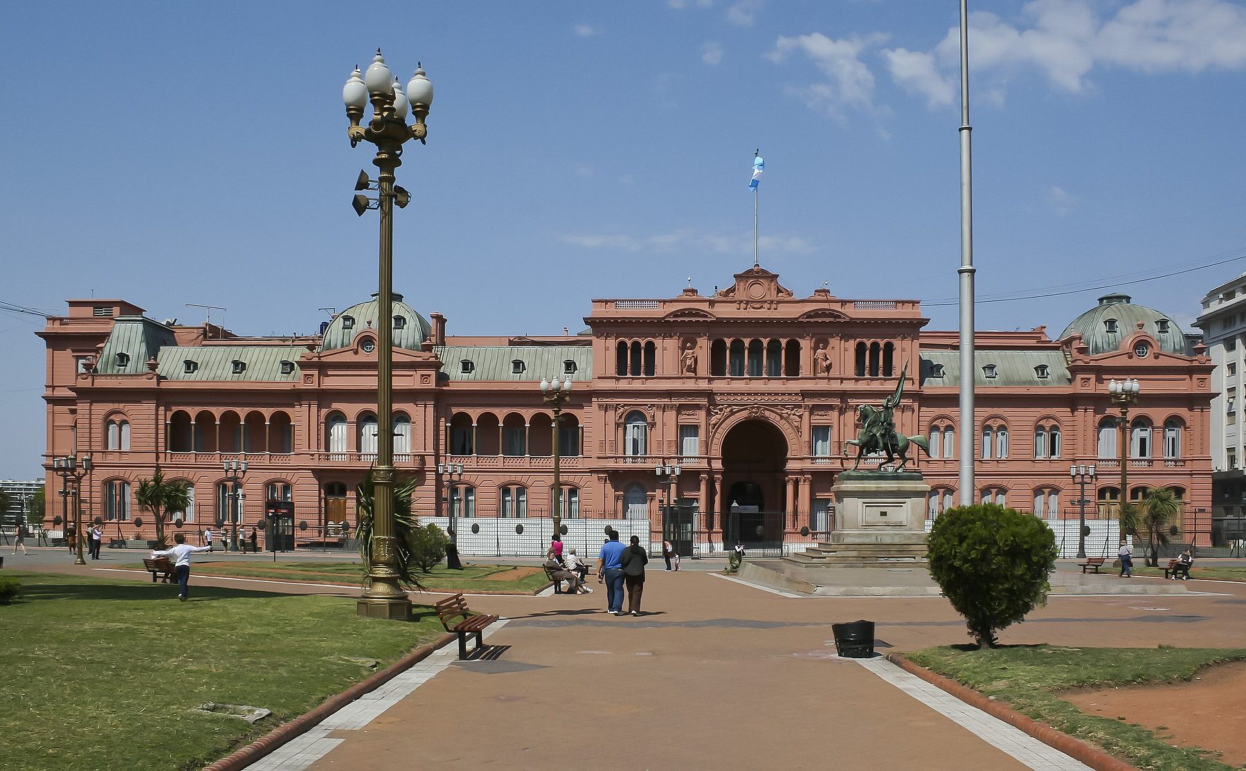 The Casa Rosada presidential palace in Buenos Aires