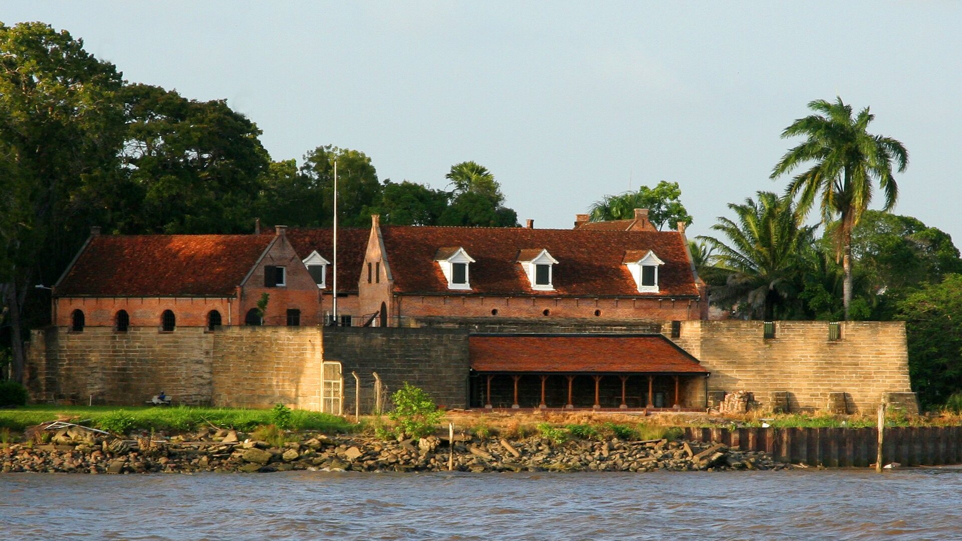 Fort Zeelandia on the Suriname River in Paramaribo, a symbol of Suriname’s colonial and political history