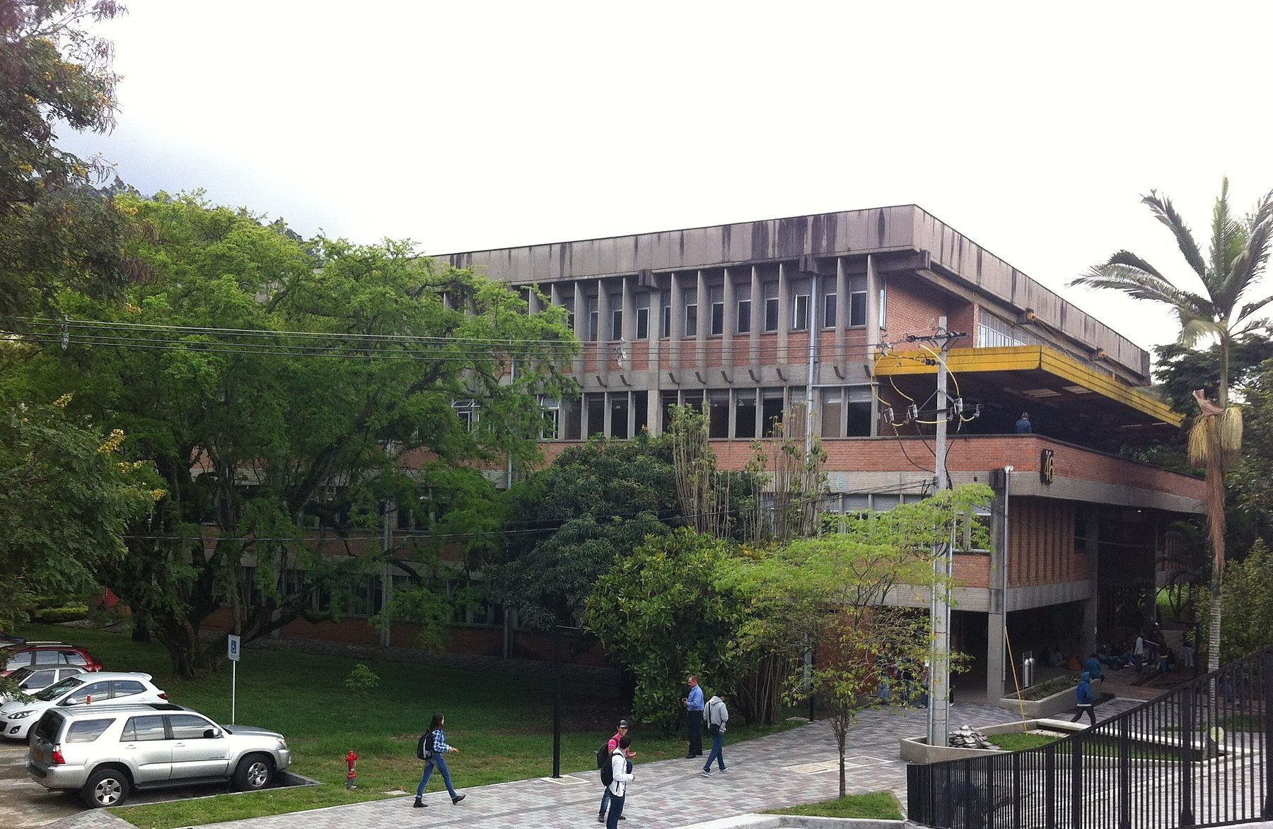 A campus building of the National University of Colombia