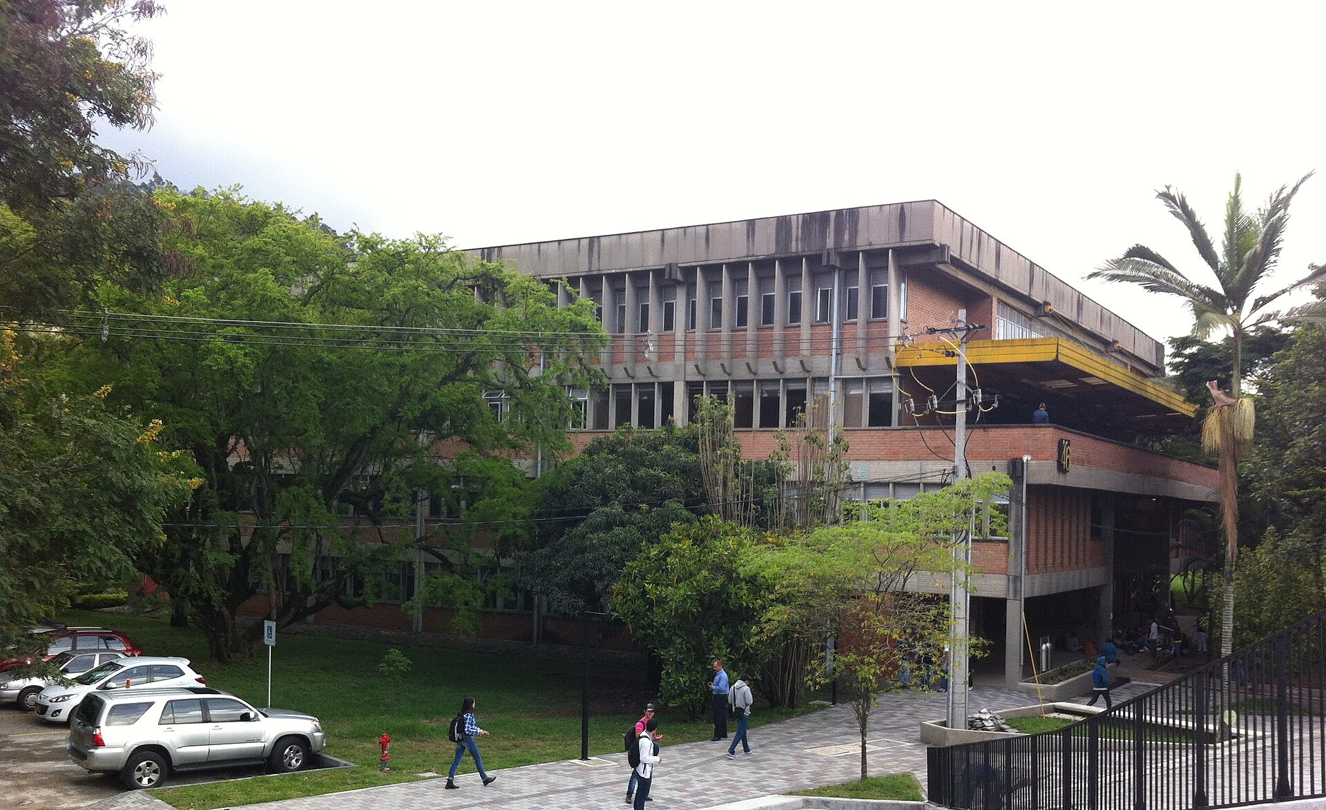 A campus building of the National University of Colombia