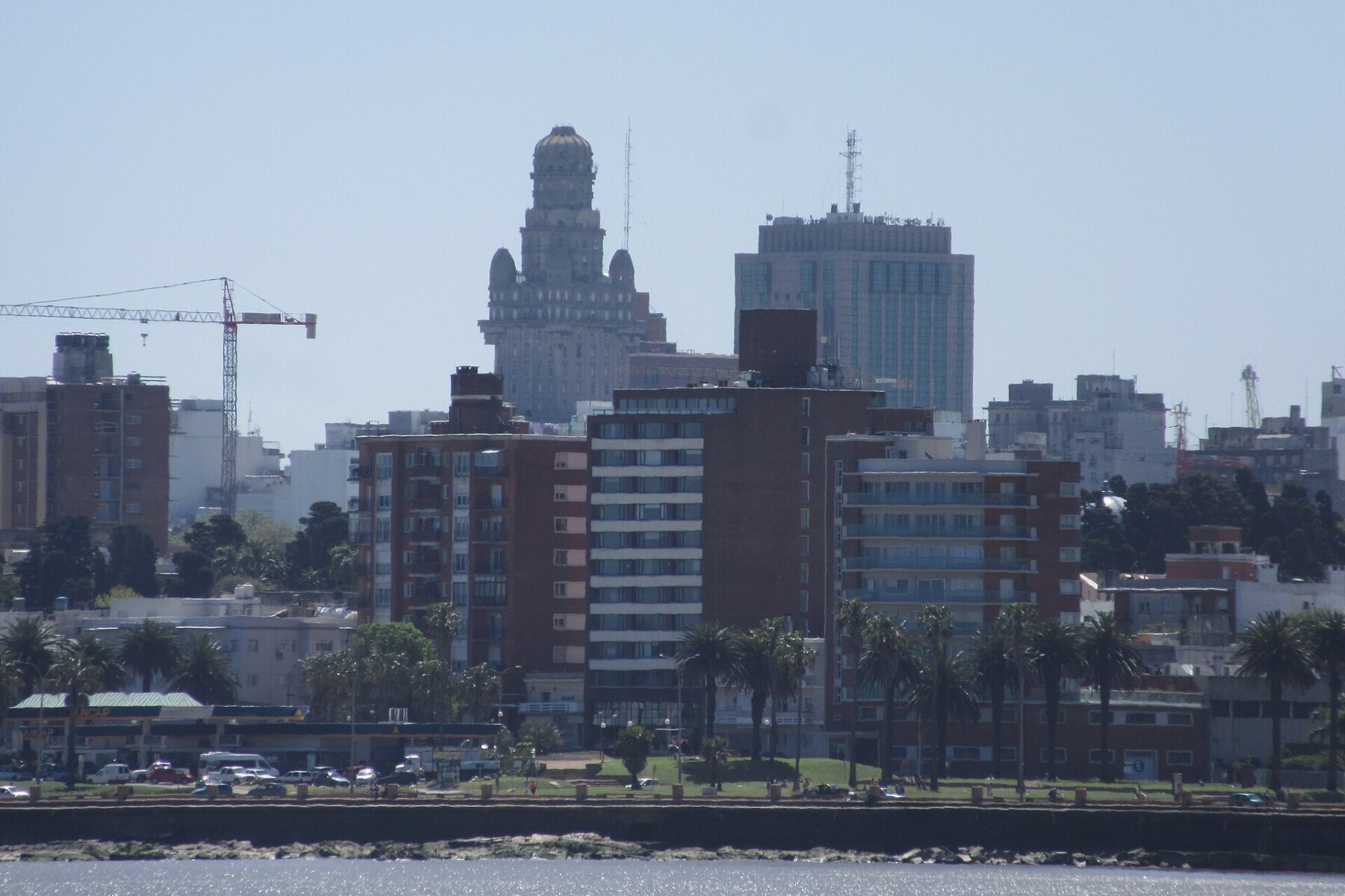 Uruguay explained 2026 — central Montevideo and the Palacio Salvo seen across the water from the Rambla
