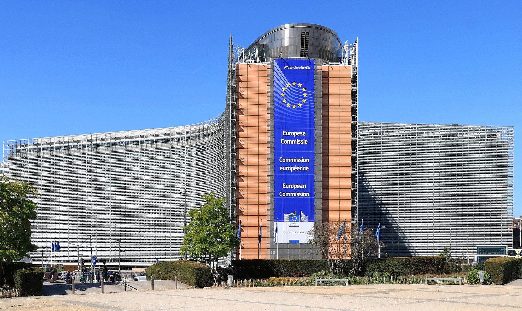 The Berlaymont building in Brussels