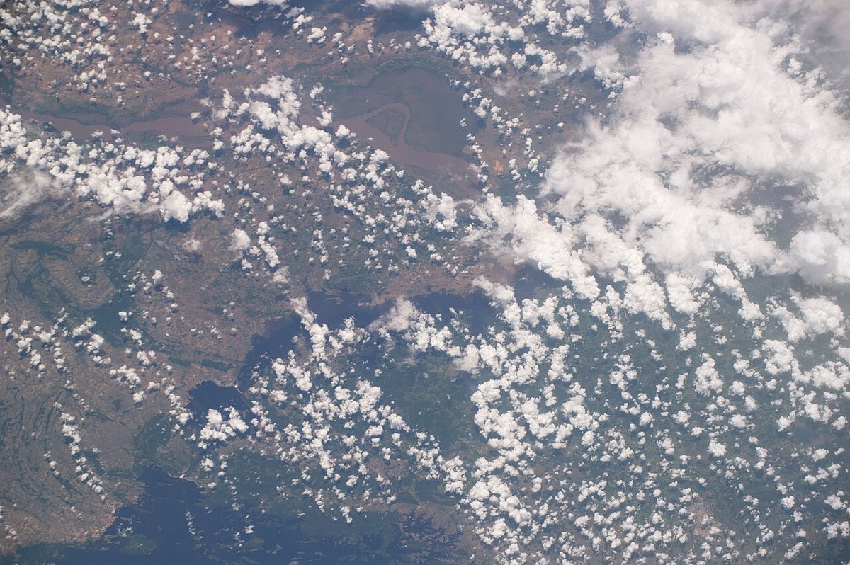 A view of Venezuela photographed from the International Space Station