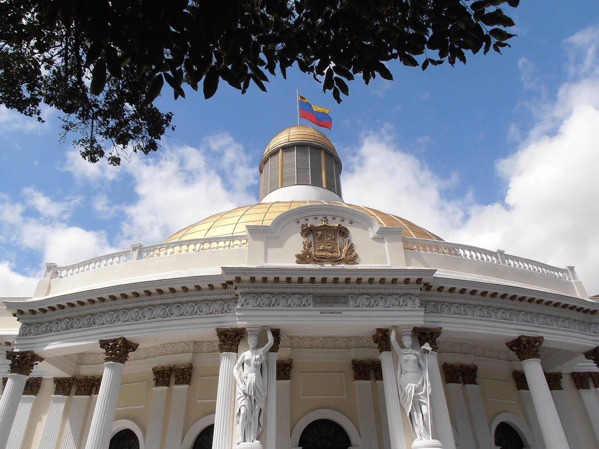 Venezuela explained 2026 — the gold dome of the Federal Legislative Palace in Caracas