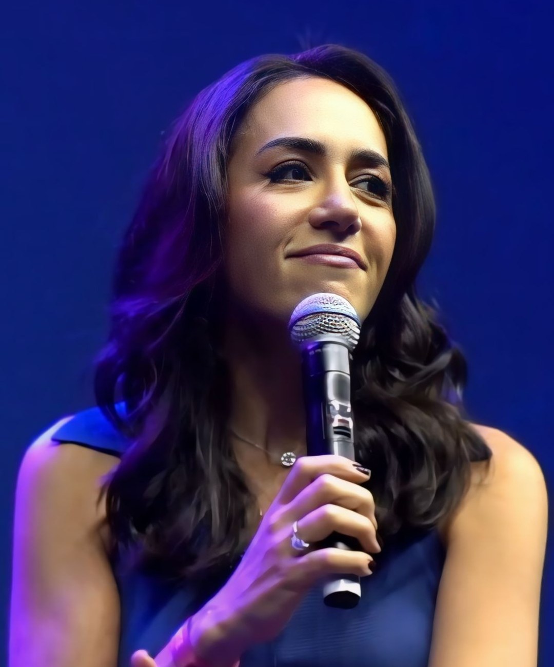 Nubank co-founder Cristina Junqueira speaking at an event in 2025
