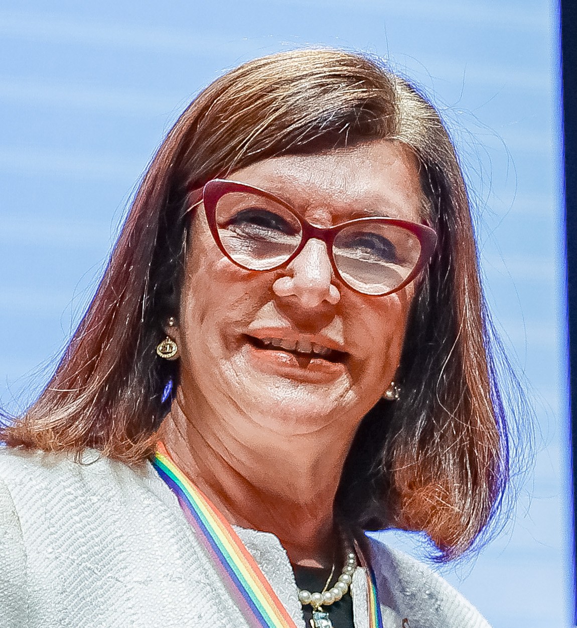 Magda Chambriard at her swearing-in as Petrobras chief executive in June 2024