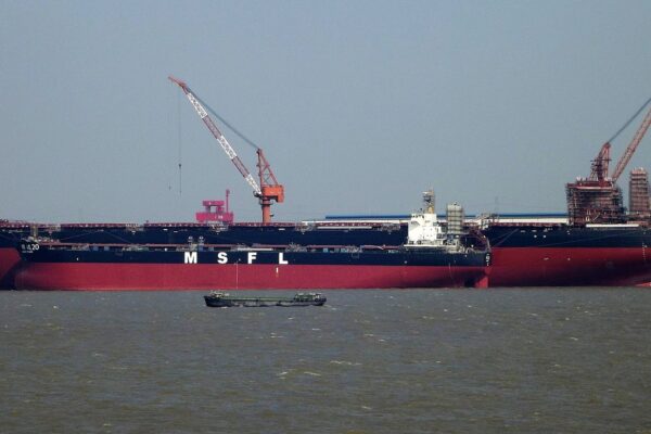 What is Vale: the Valemax ore carrier Vale Dalian under construction at a shipyard in China