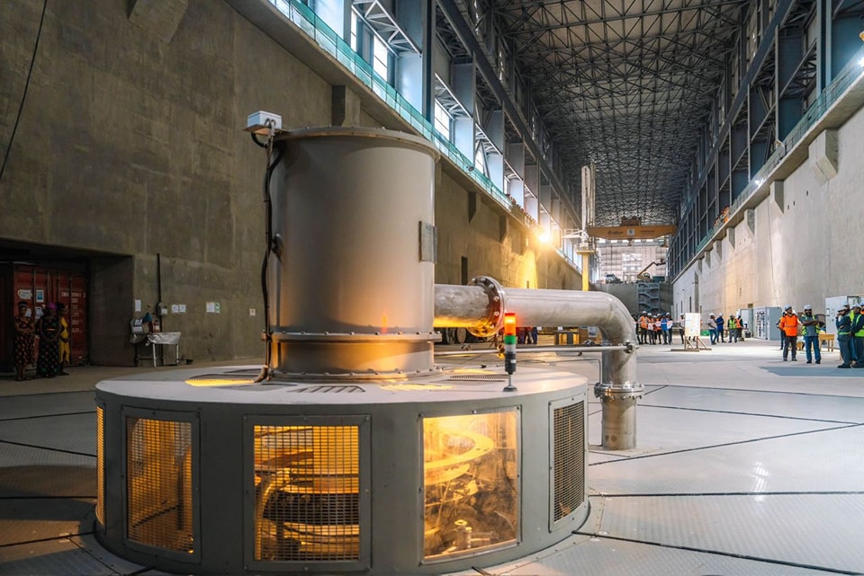 Turbine hall of the Grand Ethiopian Renaissance Dam championed by Abiy Ahmed