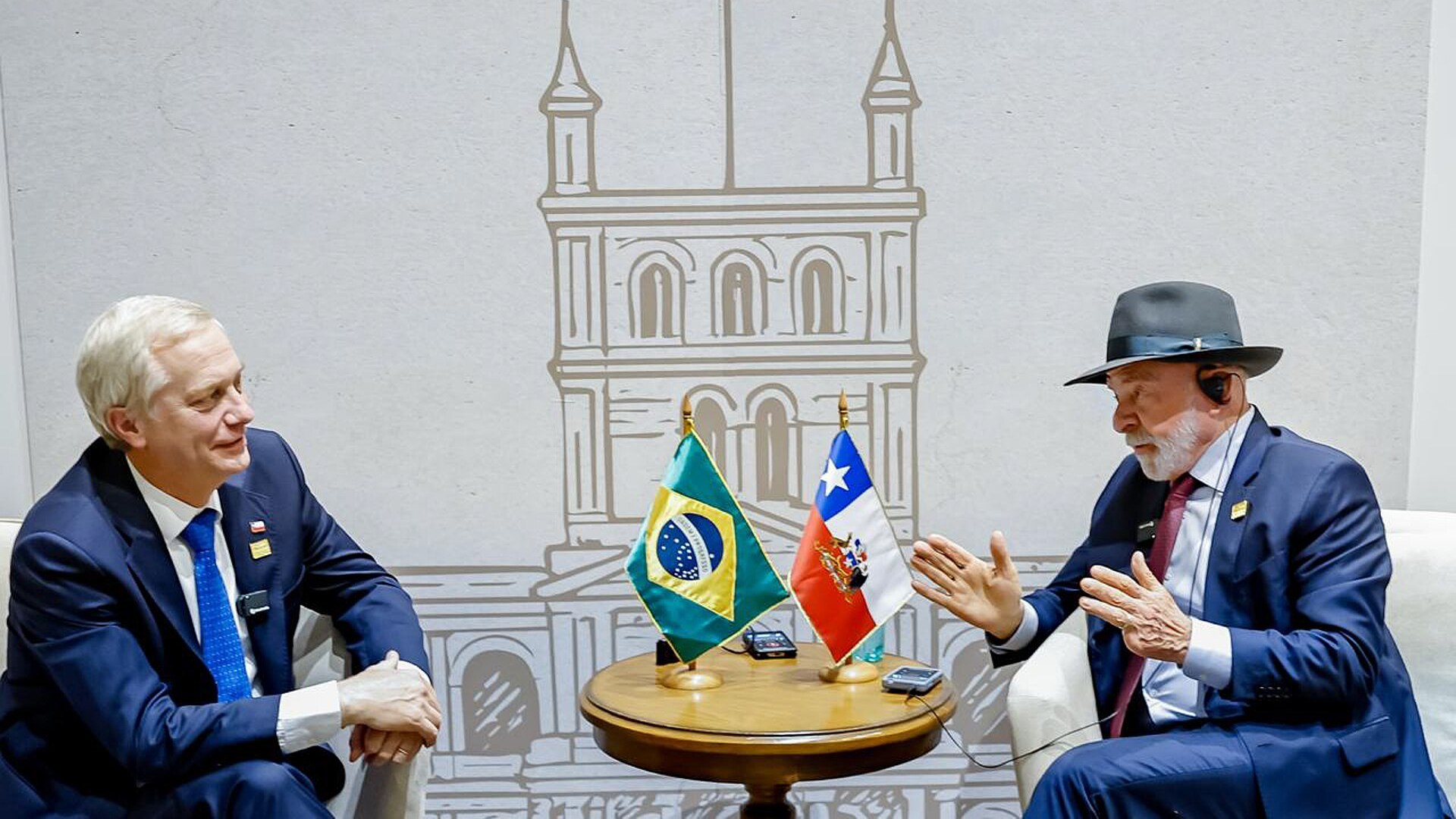 José Antonio Kast in a bilateral meeting with Brazil’s President Lula da Silva at a Mercosur summit on 30 June 2026