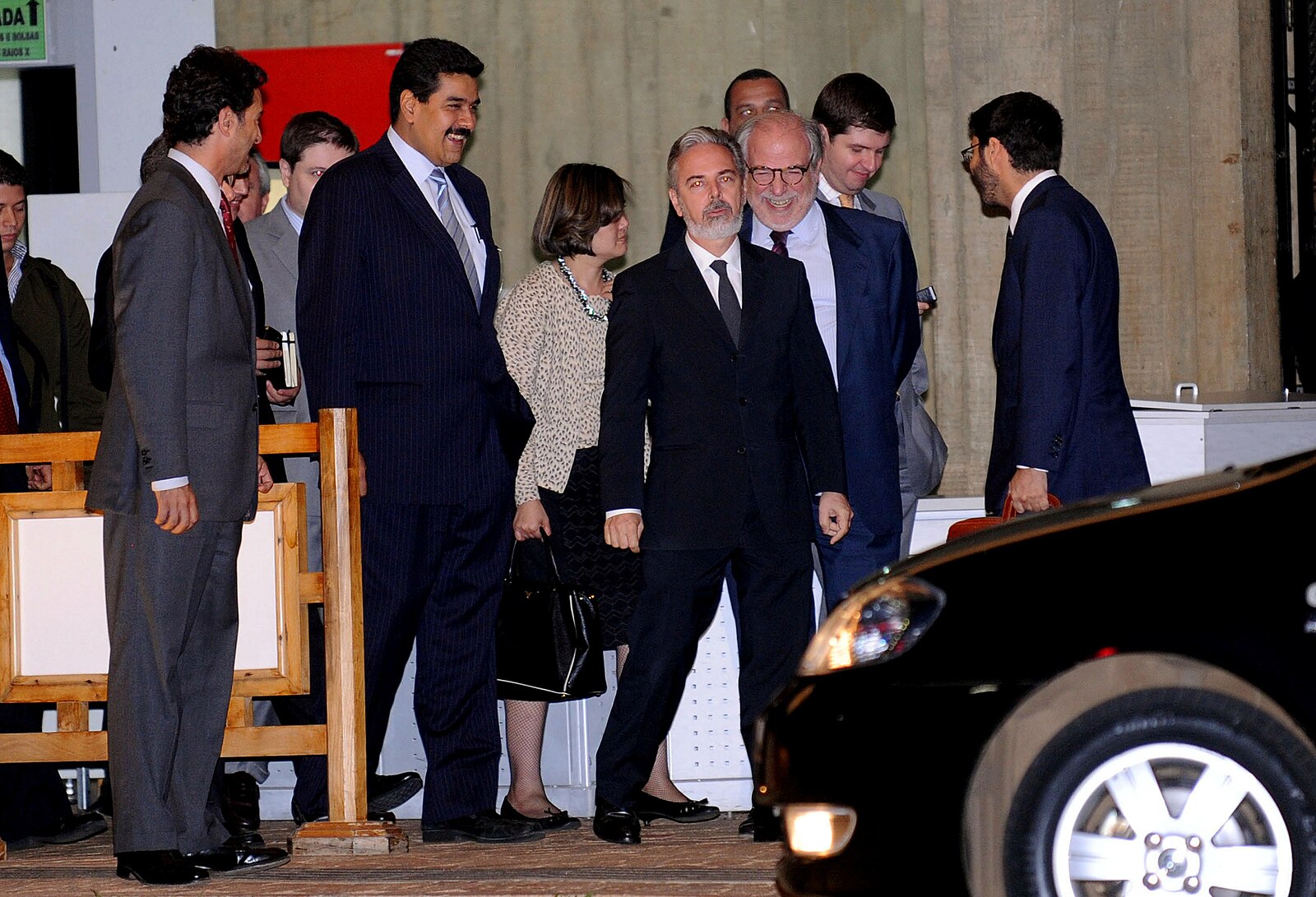 Nicolás Maduro as Venezuela’s foreign minister in Brasília in 2010