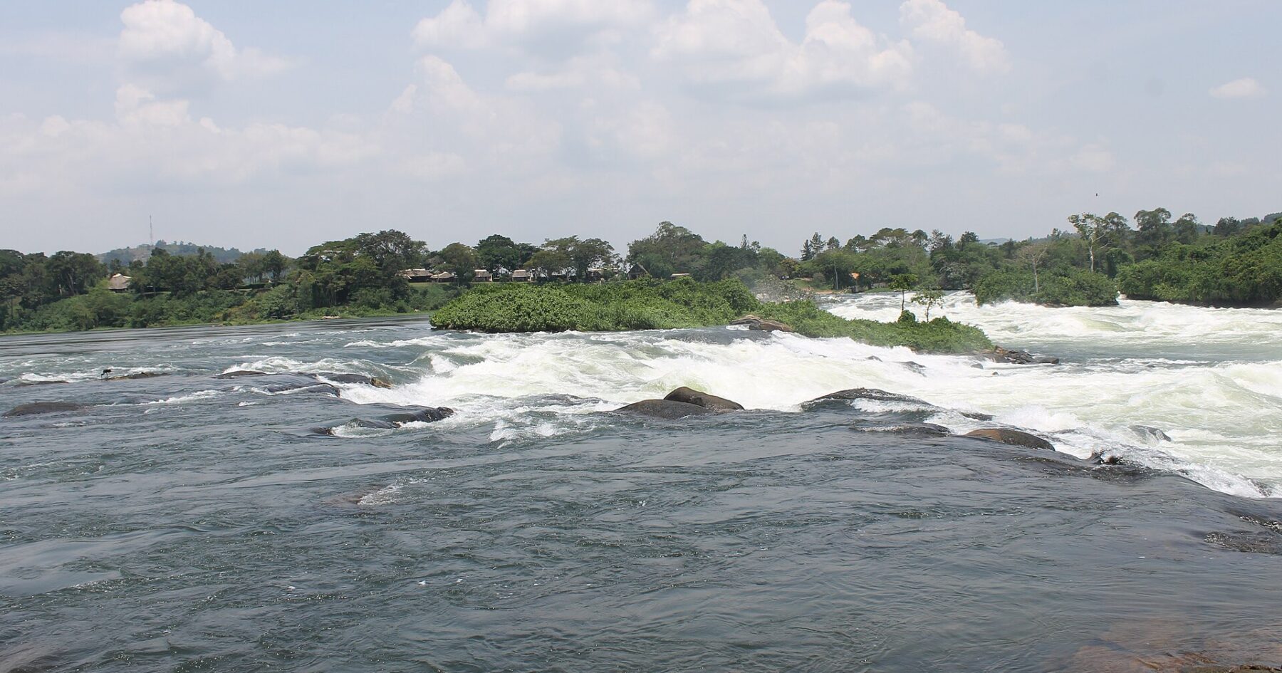 River Nile rapids near Jinja, Uganda