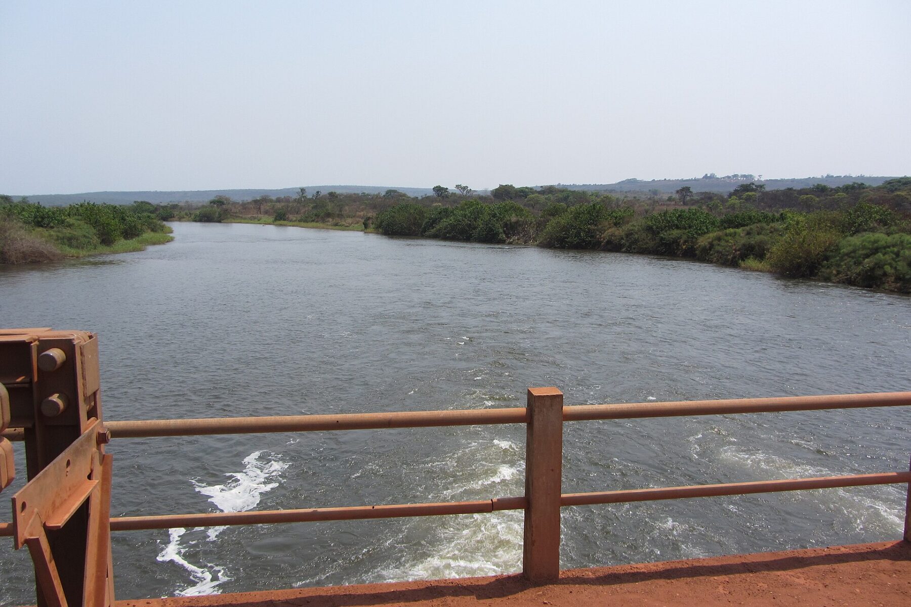 The Lucala River near Kalandula in Malanje province, Angola