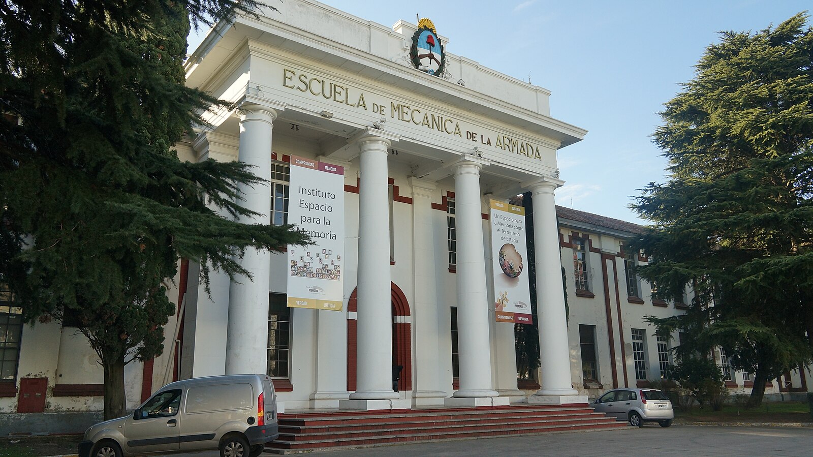 Argentina history: the former Navy Mechanics School (ESMA), now a site of memory in Buenos Aires
