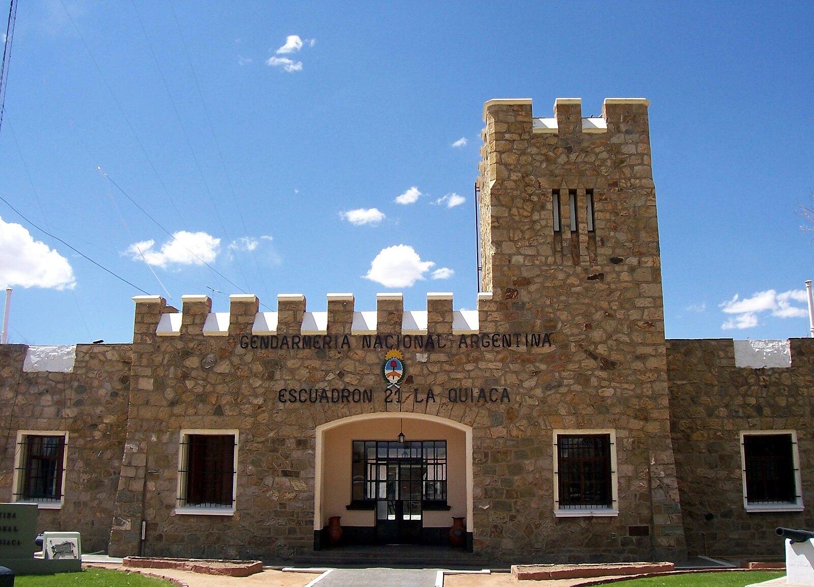 Argentina security: Gendarmeria squadron 21 at La Quiaca on the Bolivian border