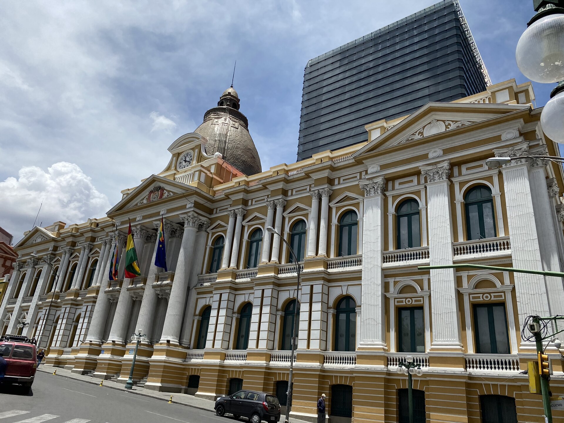 Legislative Palace in La Paz, seat of Bolivia’s Plurinational Legislative Assembly