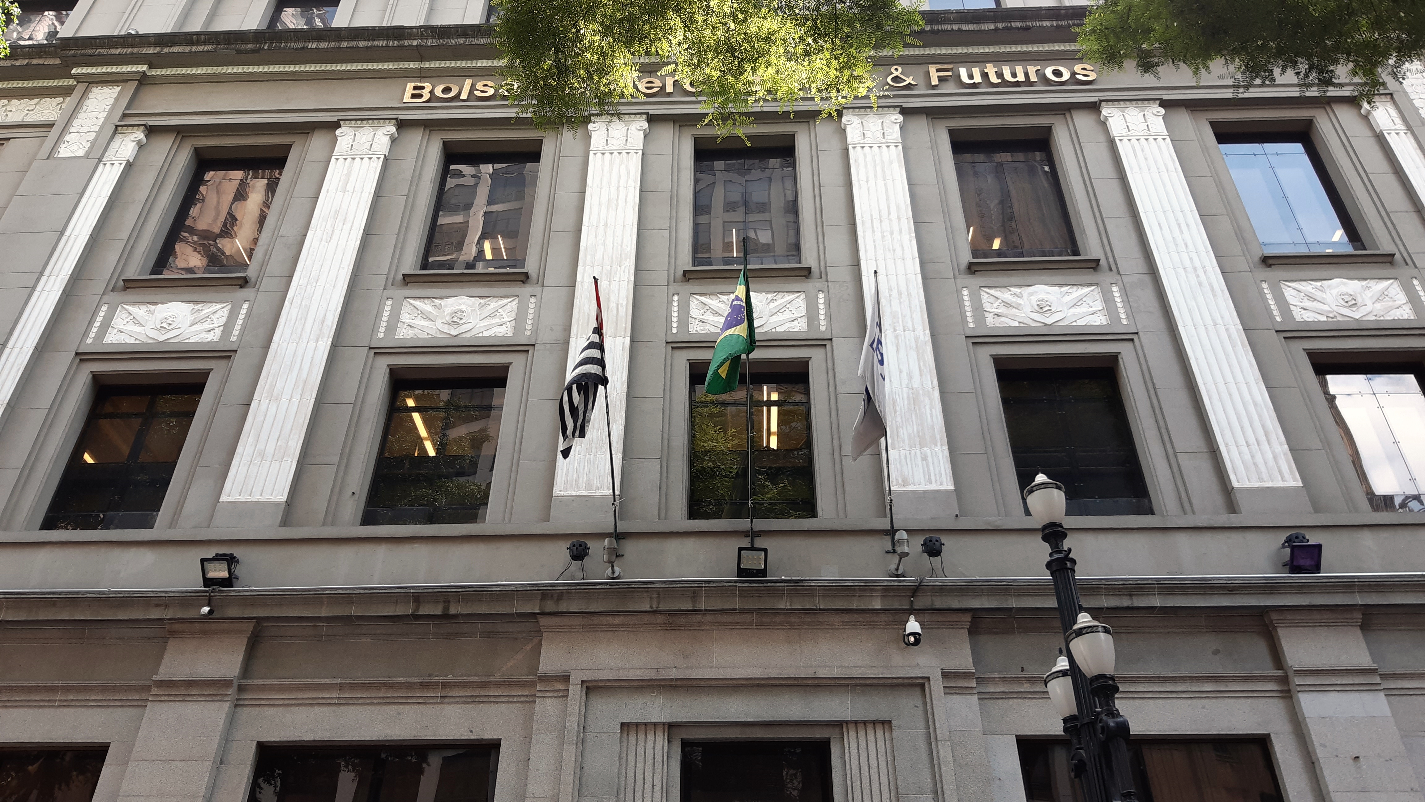 Bolsa de Mercadorias e Futuros building in Sao Paulo
