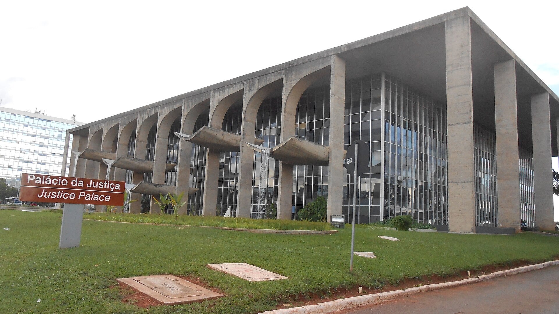 The Justice Palace, seat of Brazil's Justice Ministry, in Brasília