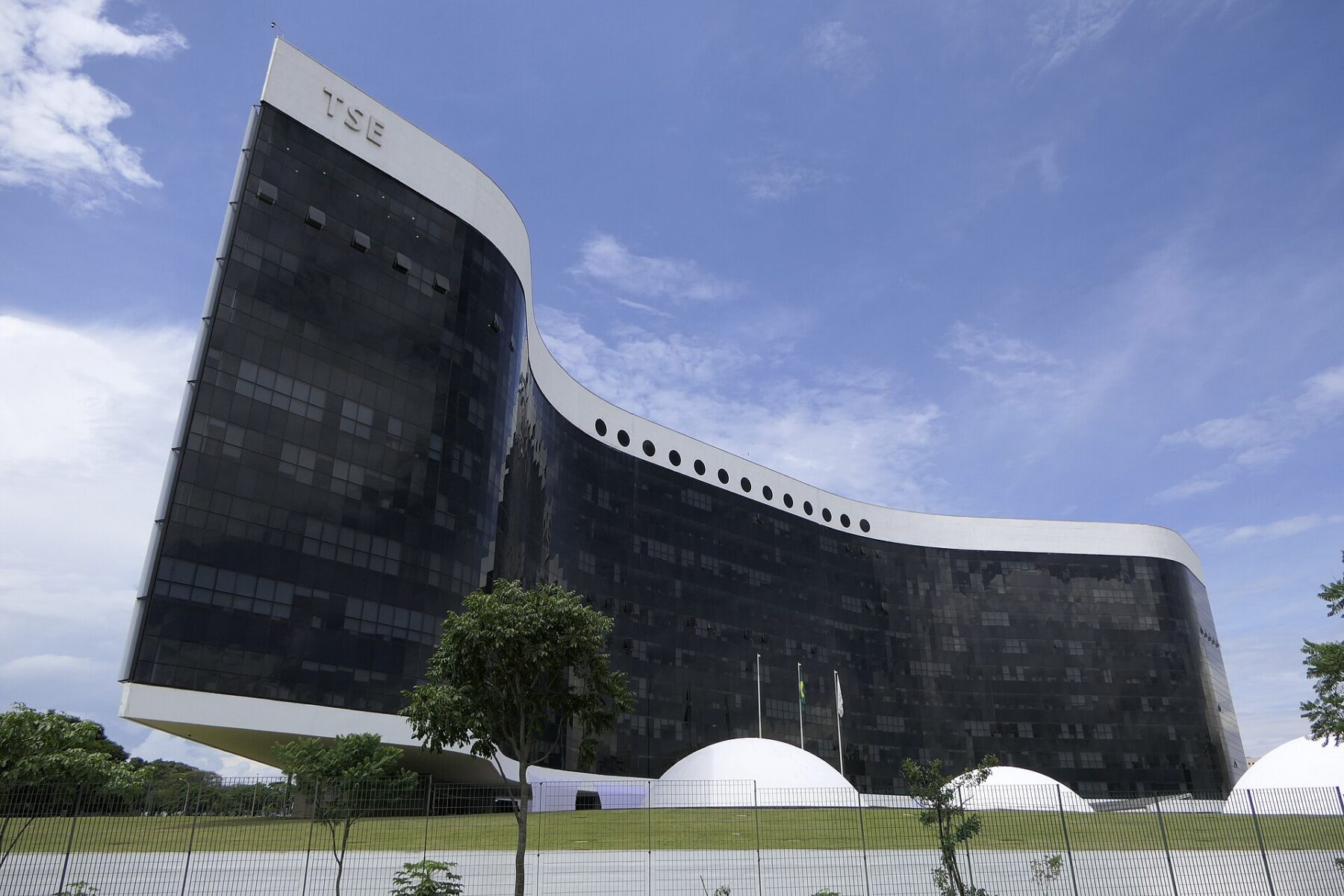 Headquarters of Brazil's Superior Electoral Court (TSE) in Brasília