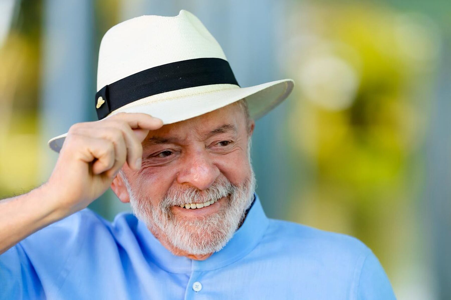 President Luiz Inácio Lula da Silva at the Palácio da Alvorada in Brasília