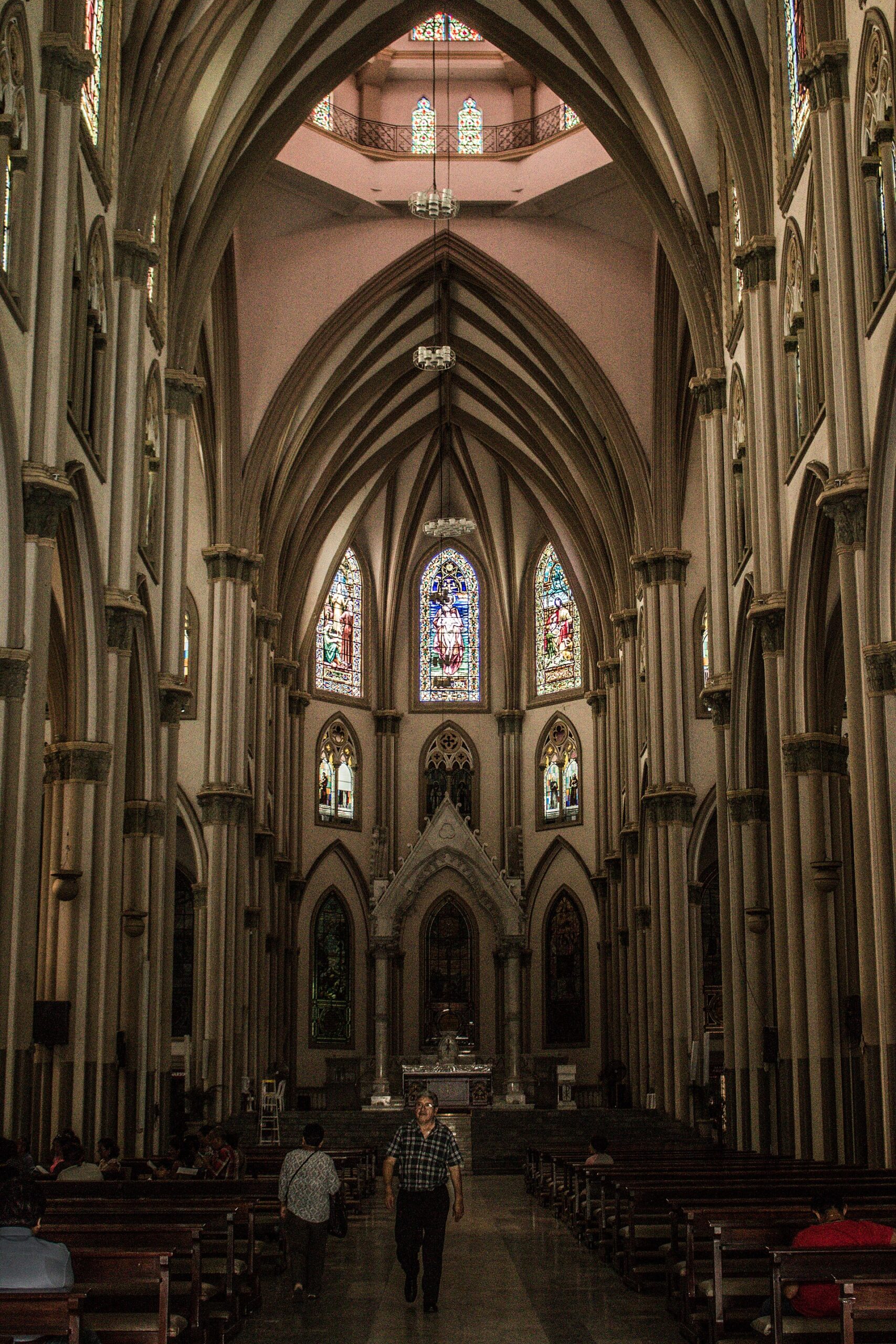 Interior of Guayaquil Cathedral, Ecuador
