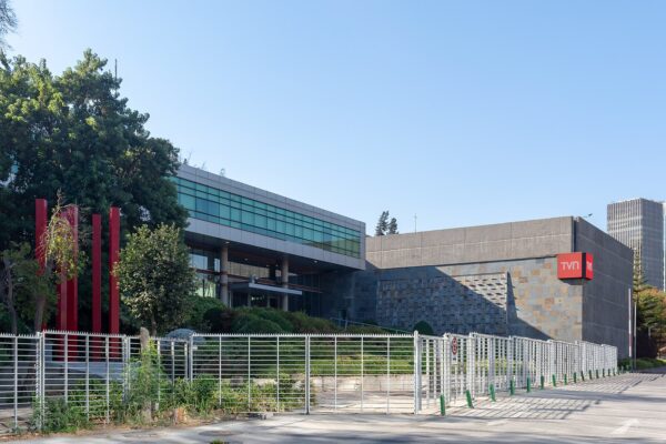 Chile media: the TVN headquarters in Providencia, Santiago