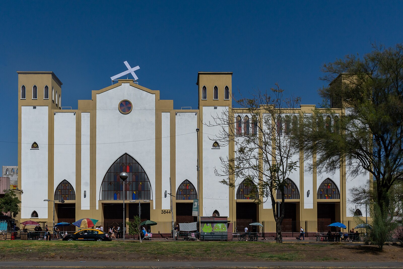 Chile religion: the Evangelical Cathedral in Estación Central, Santiago