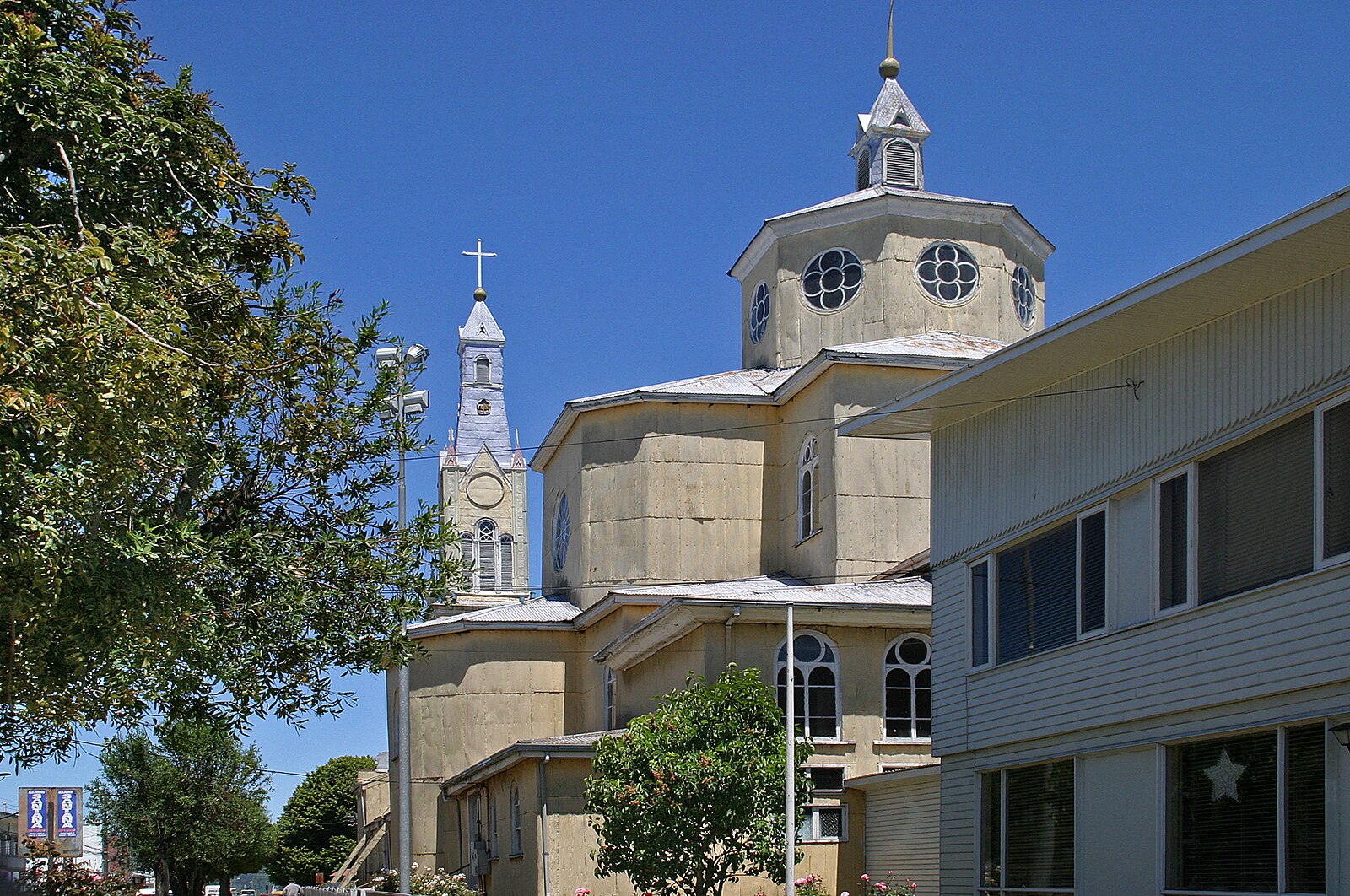 Chile religion in heritage: the wooden San Francisco church in Castro, Chiloé