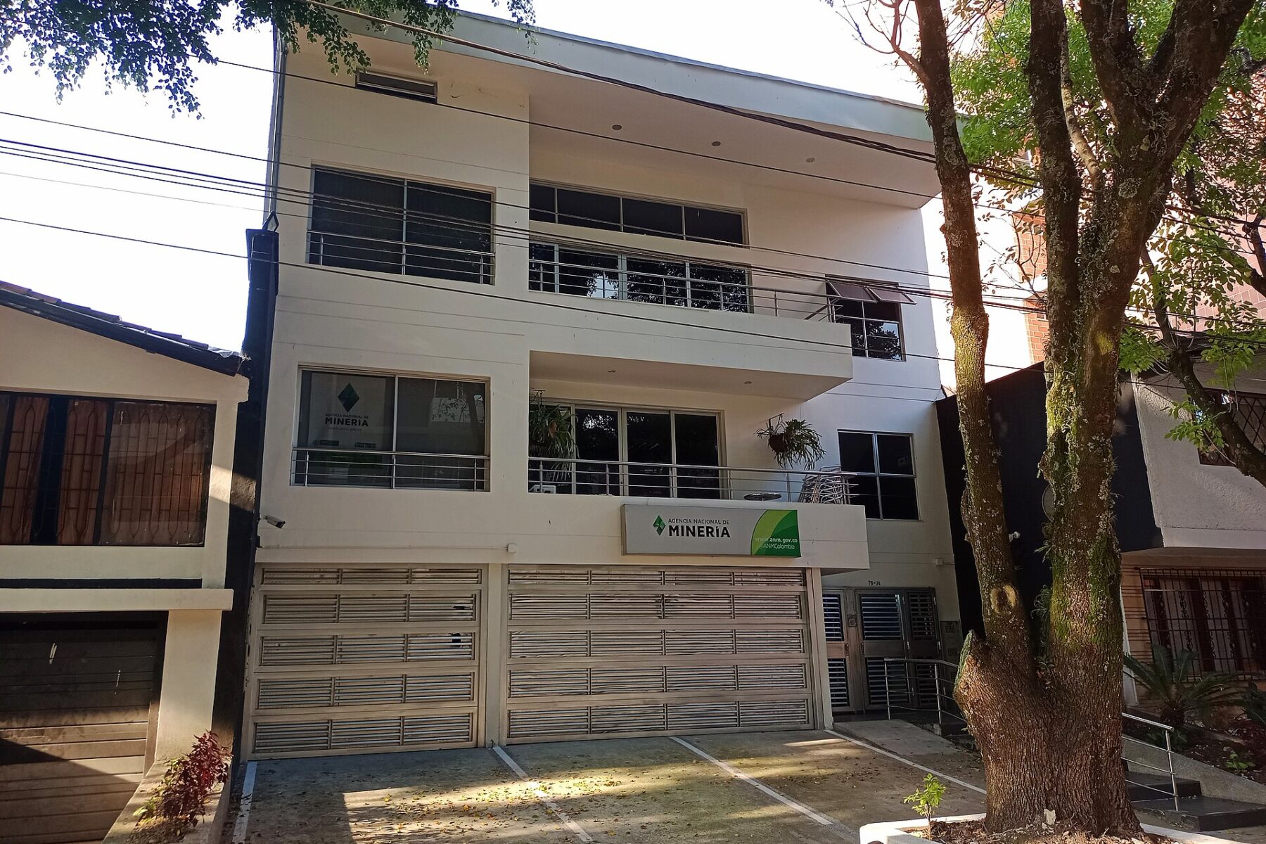 Offices of the Agencia Nacional de Minería, Colombia's national mining agency, in Medellín