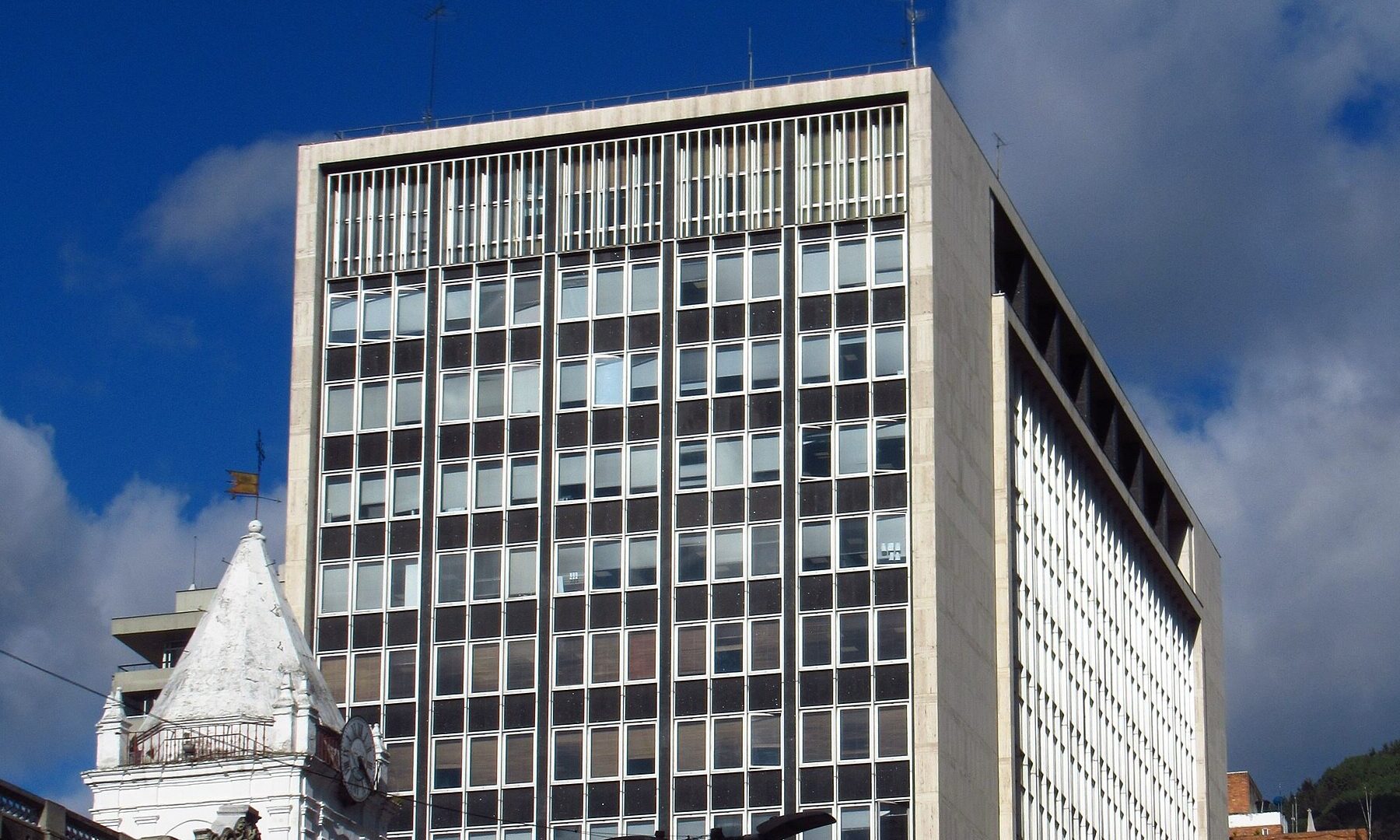 Banco de la República headquarters tower in Bogotá, Colombia