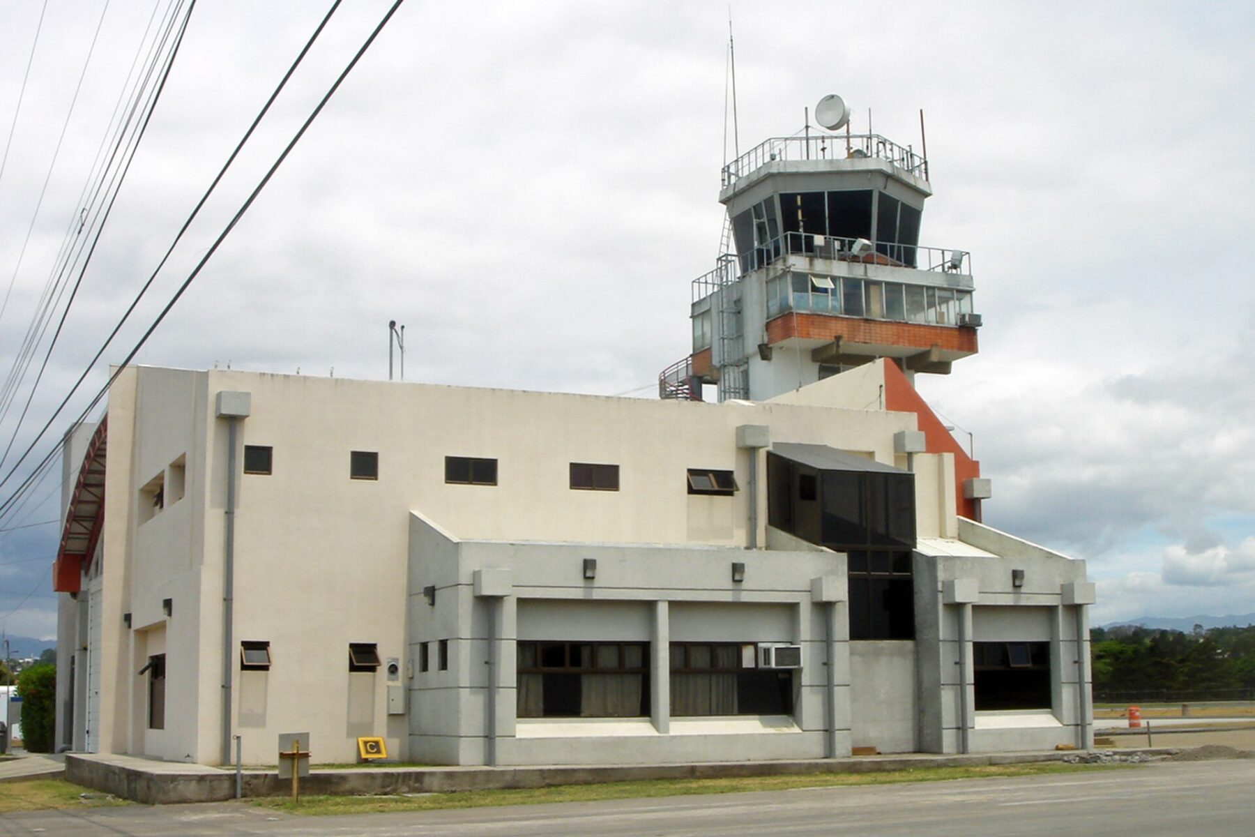 Control tower at Tobías Bolaños airport in Pavas, San José, Costa Rica