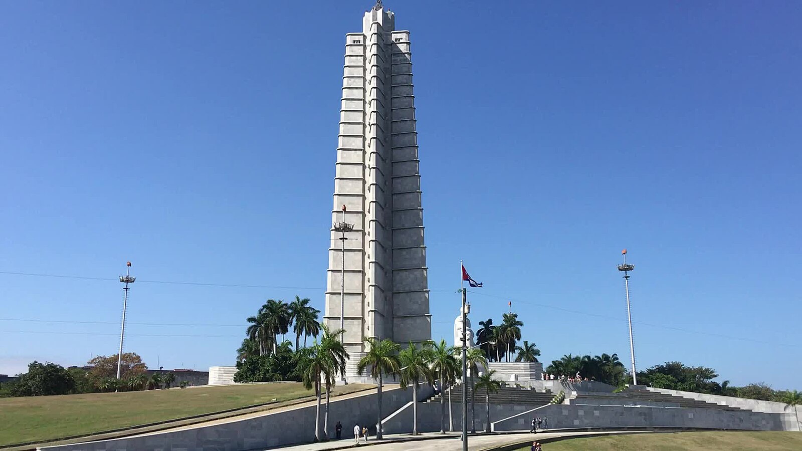 Cuba geopolitics: the José Martí Memorial in Havana's Plaza de la Revolución
