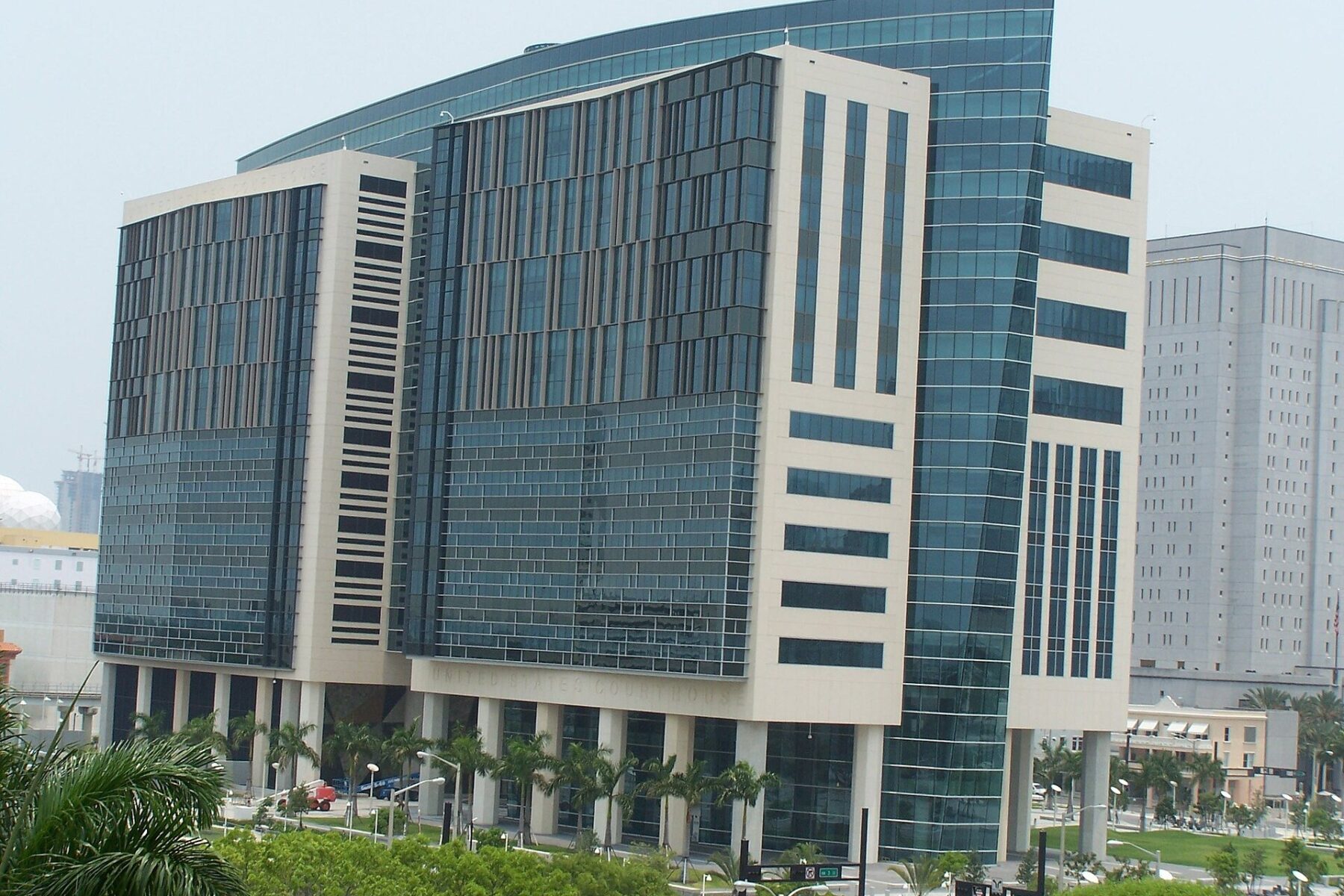 Wilkie D. Ferguson Jr. United States Courthouse in downtown Miami