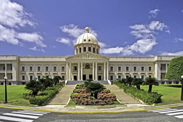 Dominican Republic power: the National Palace in Santo Domingo, seat of the presidency