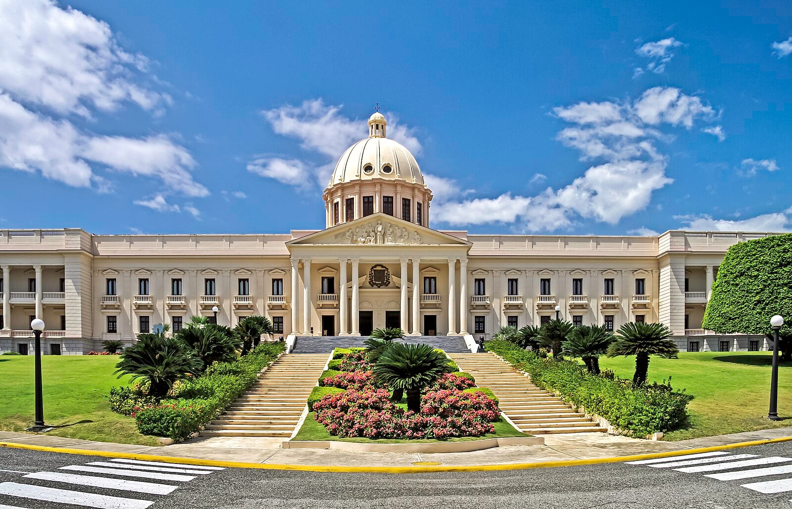Dominican Republic power: the National Palace in Santo Domingo, seat of the presidency