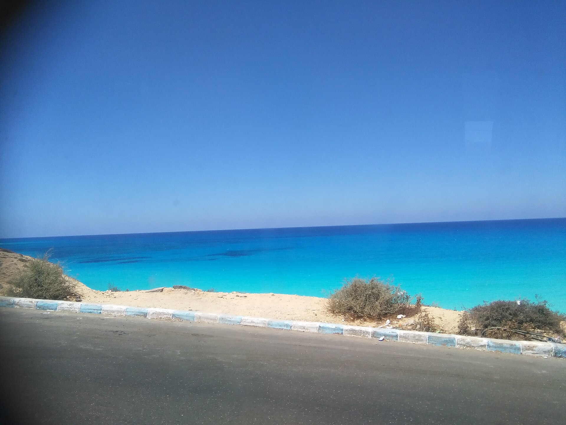 Egypt economy key players: the Mediterranean coast of northwestern Egypt, where Gulf funds are investing