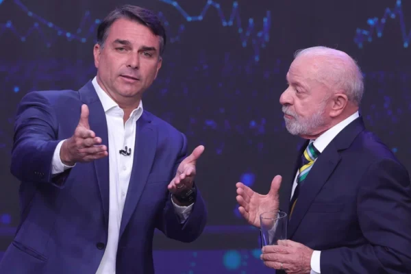elecciones-brasil-lula-flavio-bolsonaro-debate-segunda-vuelta