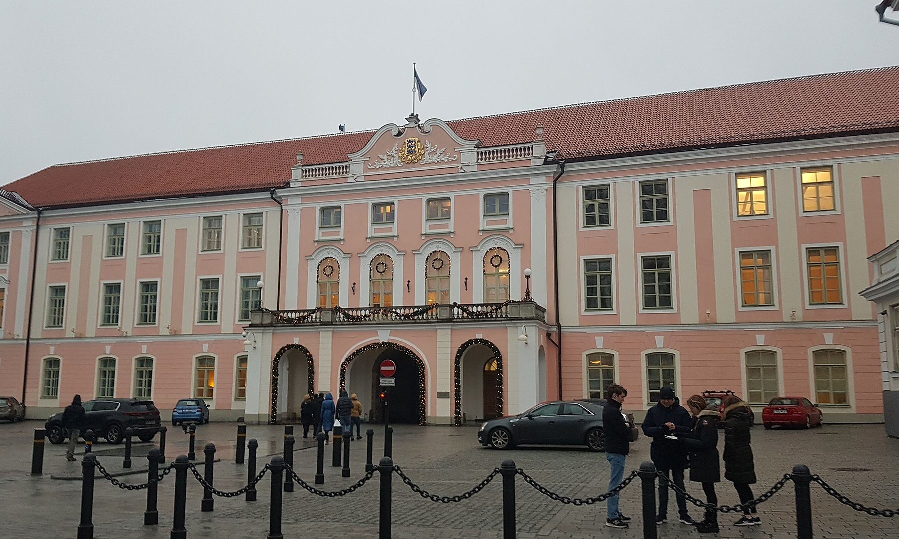 Toompea Castle in Tallinn, seat of Estonia's parliament